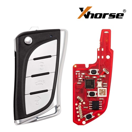 XHORSE XKLEX5EN for Lexus 2nd Generation Smart Key Universal Remote Key - Pack of 5