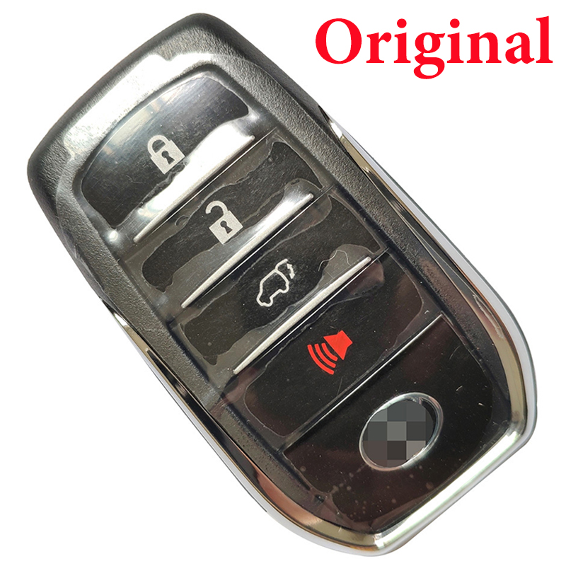 Original 4  Buttons Smart key for Toyota with 8A Chip - BM1EW 