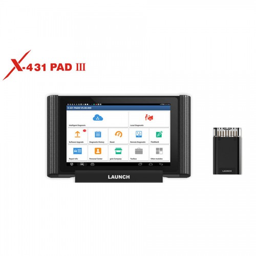 Original LAUNCH X431 PAD III PAD 3  Full System Diagnostic Tool Support Coding and Programming 