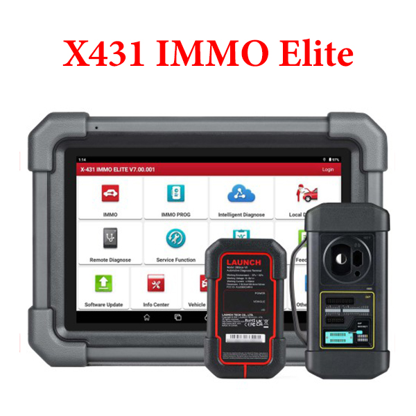 Launch X431 IMMO Elite Key Programmer & All System Diagnostic Scanner