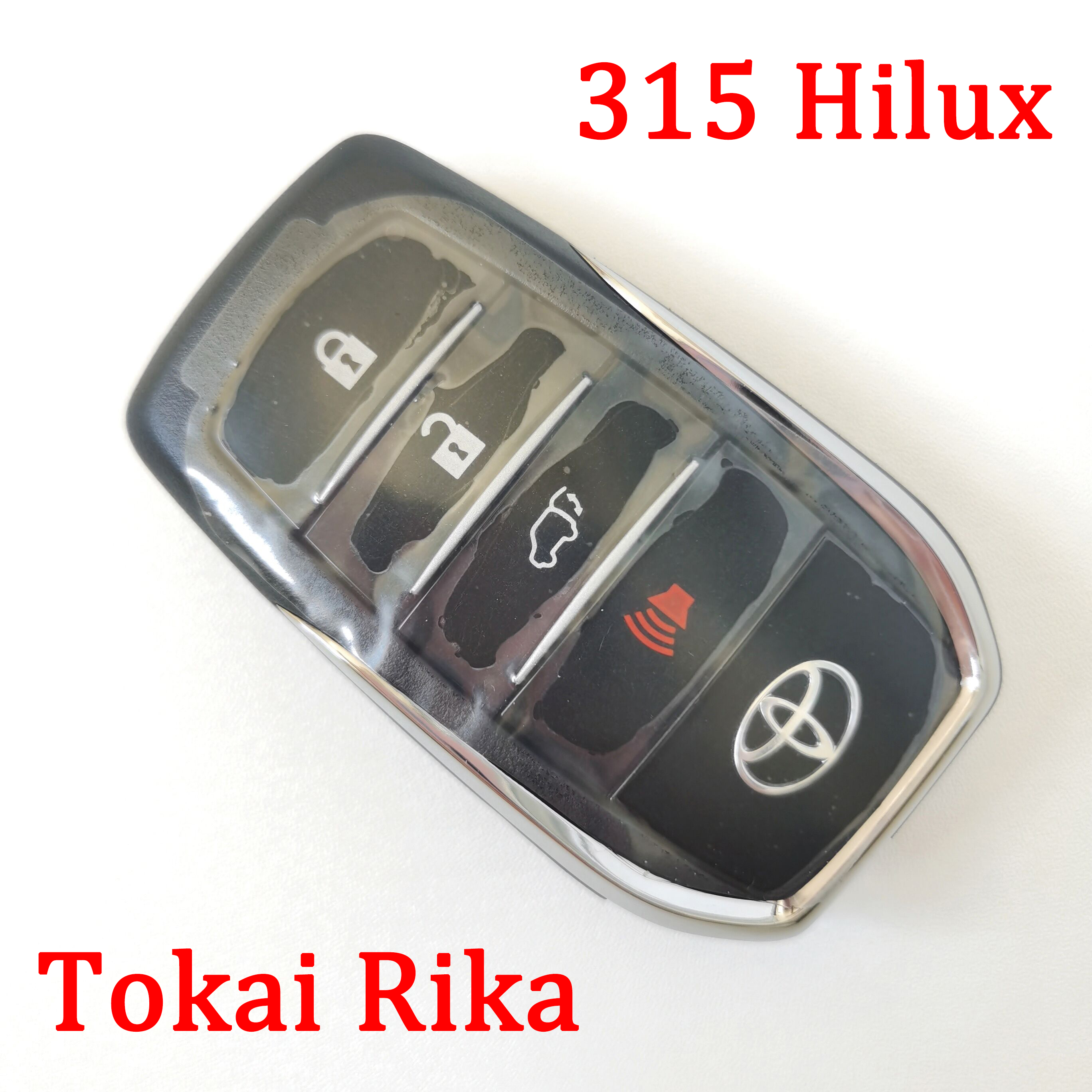 Original 3+1 Buttons 315 MHz Smart Key for Toyota Hilux - B3U2K2L Tokai Rika