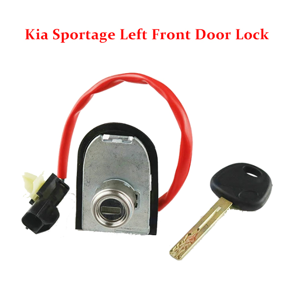 Left Front Door Cylinder for Kia Sportage / Coded