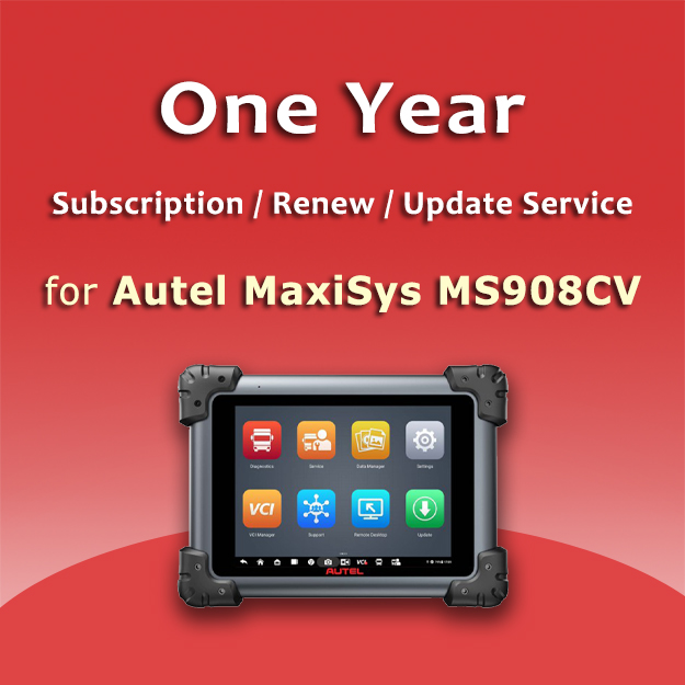 One Year Subscription for Autel MaxiSys MS908CV