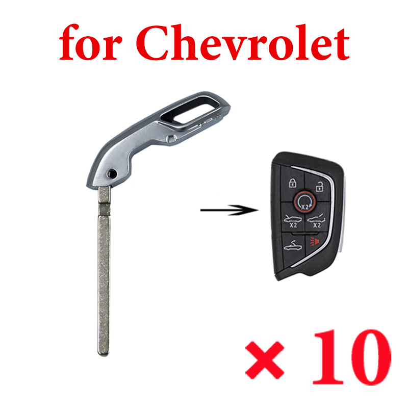 Chevrolet Corvette 2020 Emergency Blade For Smart Key  -  Pack of 10
