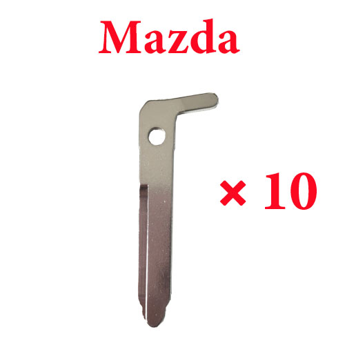 Emergency Key Blade for Mazda 2020 Car Keys - Pack of 10
