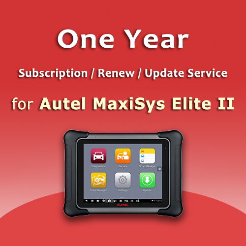 One Year Update Service / Renew Service for Autel Maxisys Elite II