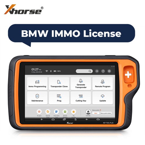 Xhorse BMW IMMO Programming Software License (CAS3/ CAS4/ FEM/BDC / ECU ISN Reading Function) Suitable for VVDI Key Tool Plus VAG Version