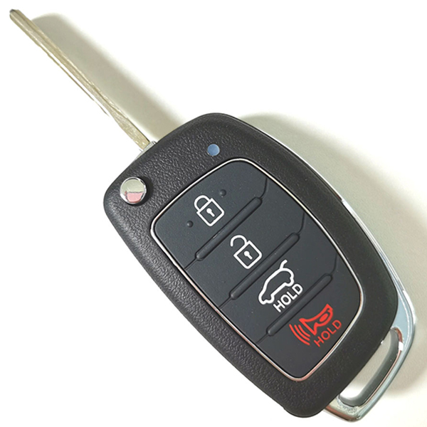 315 MHz Flip Remote Key for Hyundai Santa Fe 2013-2016 with 4D60 Chip