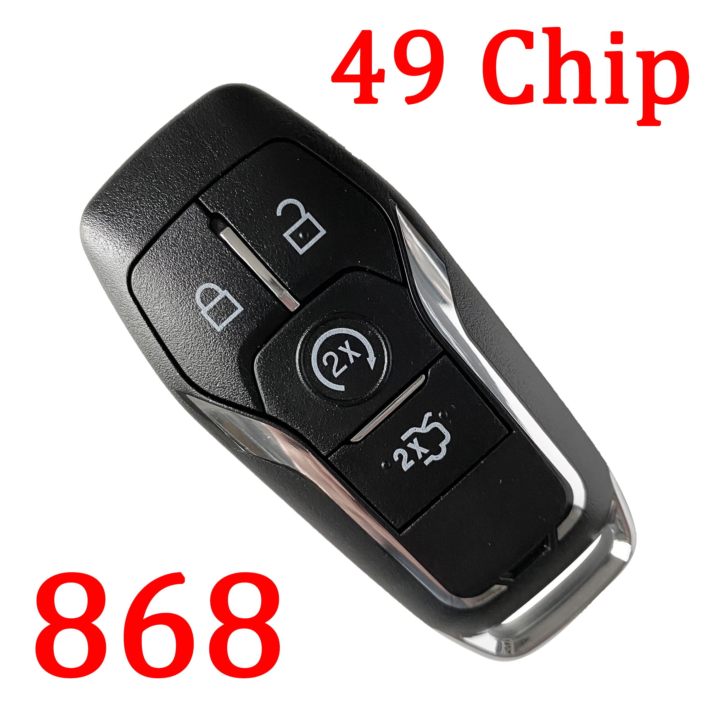4 Buttons 868 MHz Smart Proximity Key for 2015 Ford  - with 49 Chip