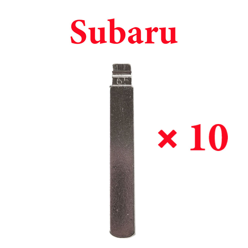 #65 DAT17 Key Blade for Subaru  -  Pack of 10