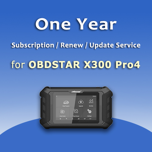 OBDStar X300 Pro4 1 Year Update Subscription