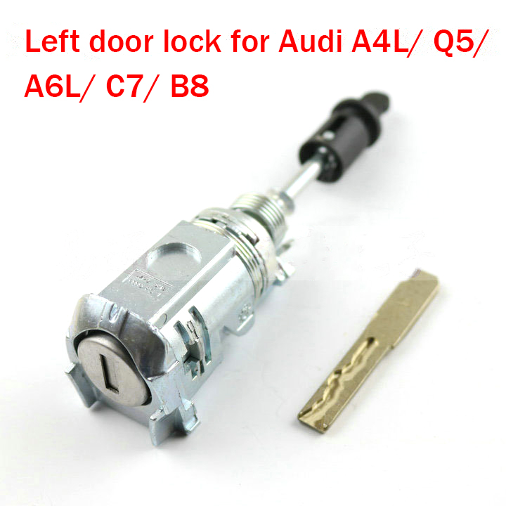 Audi A4L Q5 A6L C7 B8 left door lock cylinder car lock car door lock car lock cylinder driving door lock