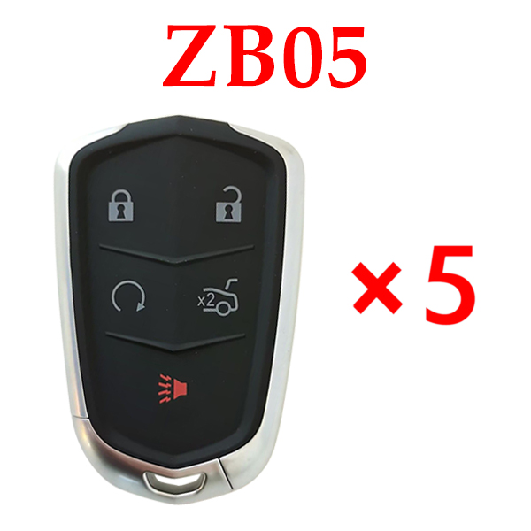Universal ZB05 KD Smart Key Remote for KD-X2 - Pack of 5 