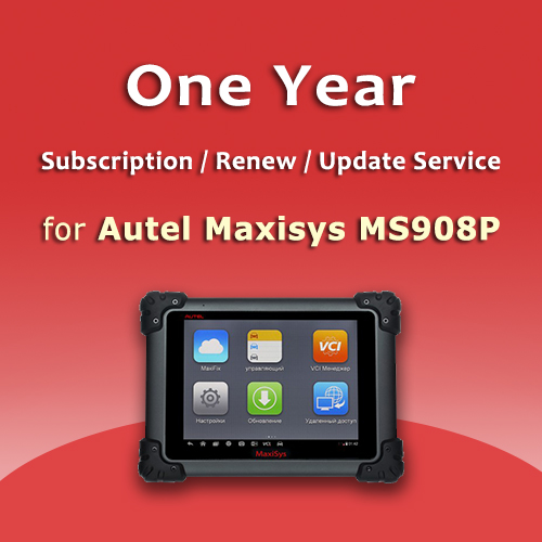 One Year Renew Service for Autel Maxisys MS908P - One Year Subscription 