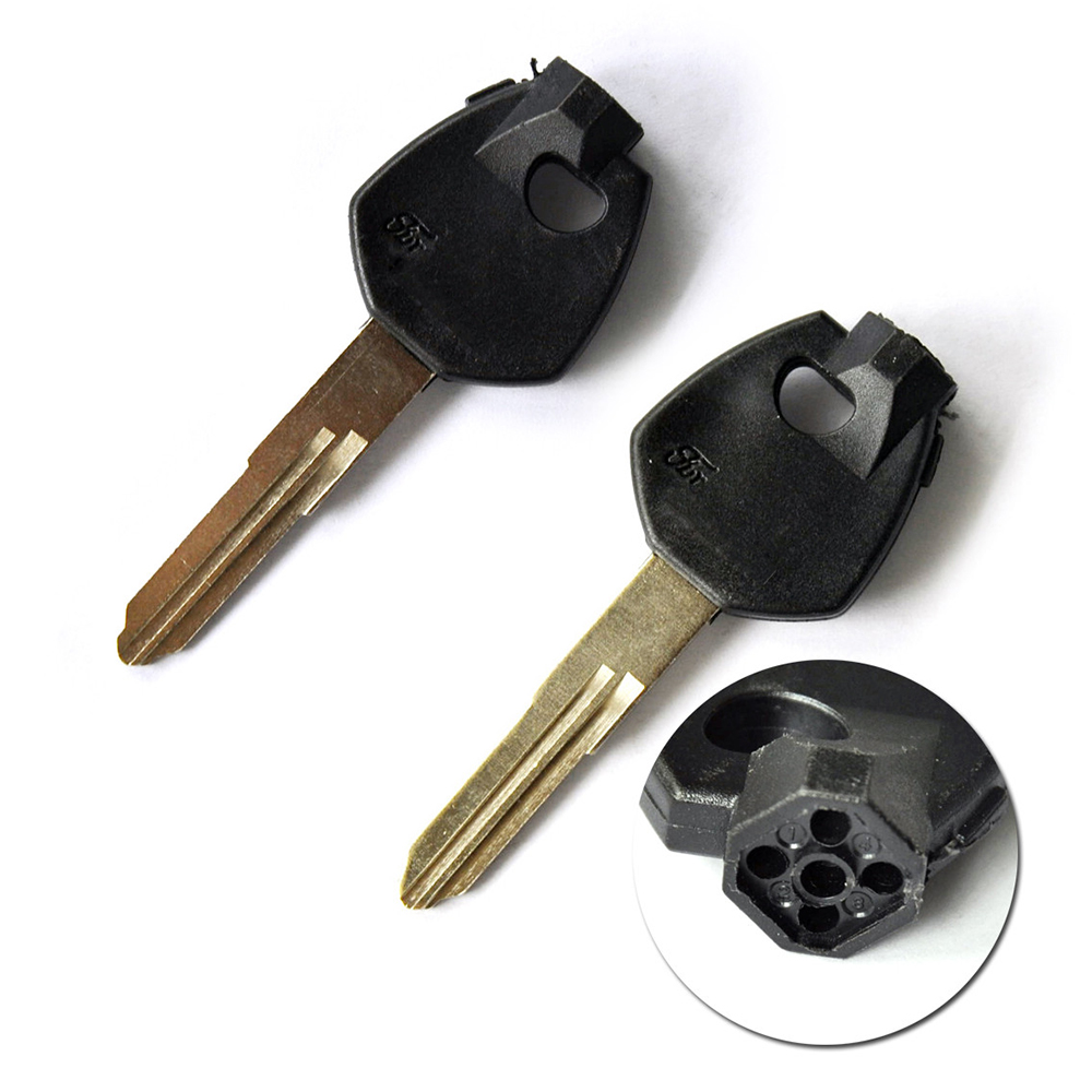 Transponder Key Shell for Suzuki Motorcycle - Pack of 5