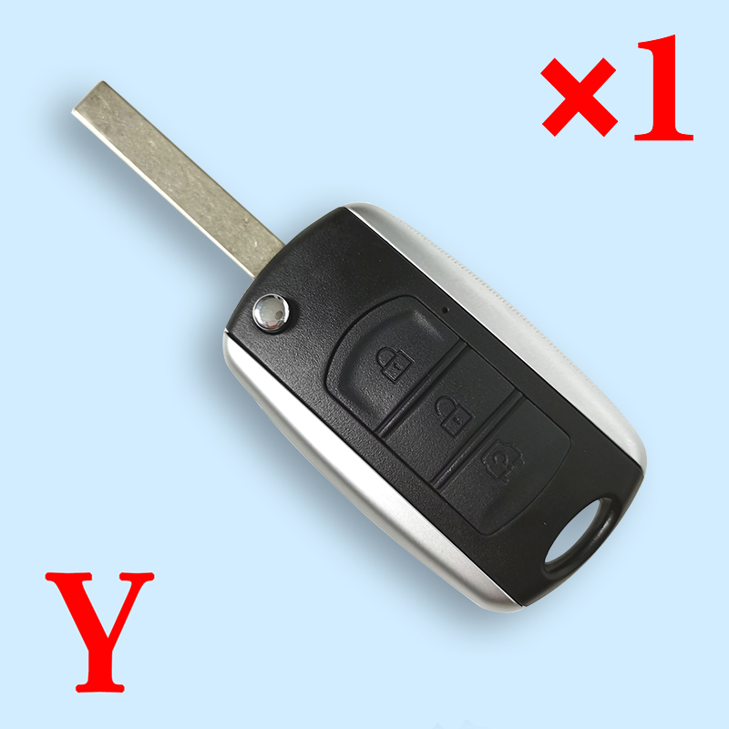 3 Buttons Remote key shell for Dongfeng scenery 580 