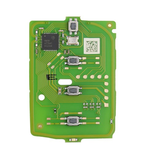 XHORSE XZBT43EN 4 Button HON.D Special PCBs for Honda Pilot Passport Accord CR-V Clarity Odyssey Civic Insight - Pack of 5