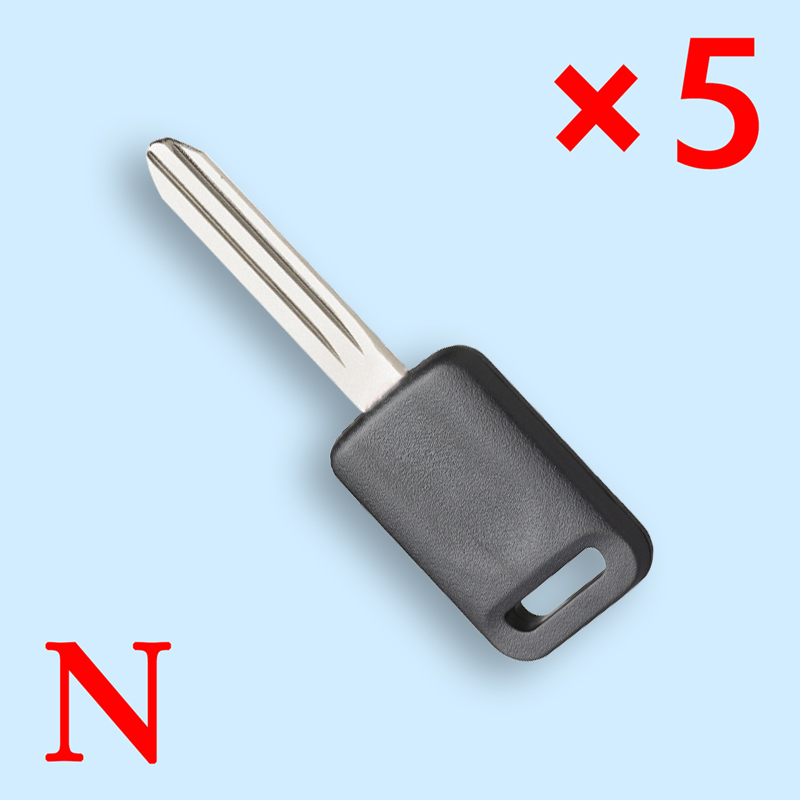 Transponder Key Shell for Nissan (inside available for TPX3) - pack of 5 