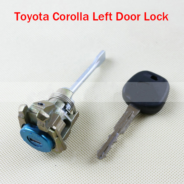 Toyota Corolla left door lock cylinder Corolla main driver's door central control Change tooth repair was picked lock cylinder with auto repair for car lock