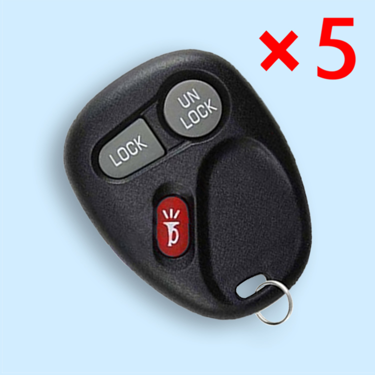 Remote Shell 3 Button for Buick - pack of 5 