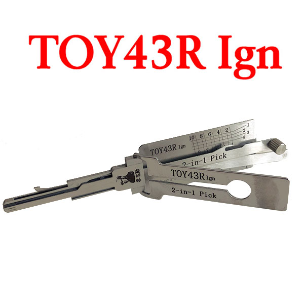 Original Lishi TOY43R Ign Decoder and Pick for Toyota
