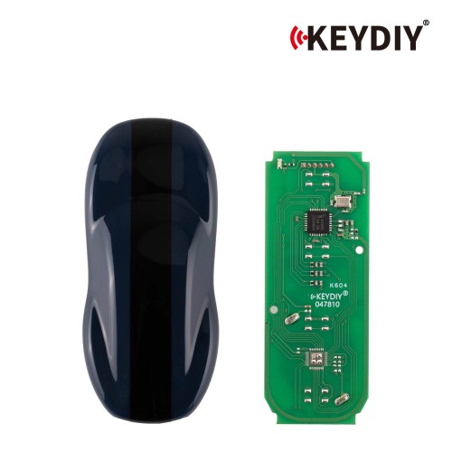 KEYDIY C29AX71 Smart Key Titanium Gray Color Without Buttons Compatible with NCF29A1, NCF29A2, NCF29A3, NCF29A4, NCF2953, NCF2954