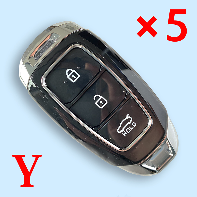 3 Buttons smart remote key shell  For the new Hyundai LAFESTA Hyundai ELANTRA remote control key shell - pack of 5 