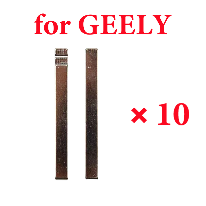 1020# Key Balde for Geely - Middle Keyway - pack of 10