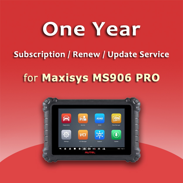 Original Autel Maxisys MS906PRO One Year Update Service (Subscription Only)
