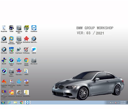 V2021.3 BMW ICOM Software ISTA-D 4.28.20 ISTA-P 3.68.0.0008 with Engineers Programming Win7 System 500GB Hard Disk