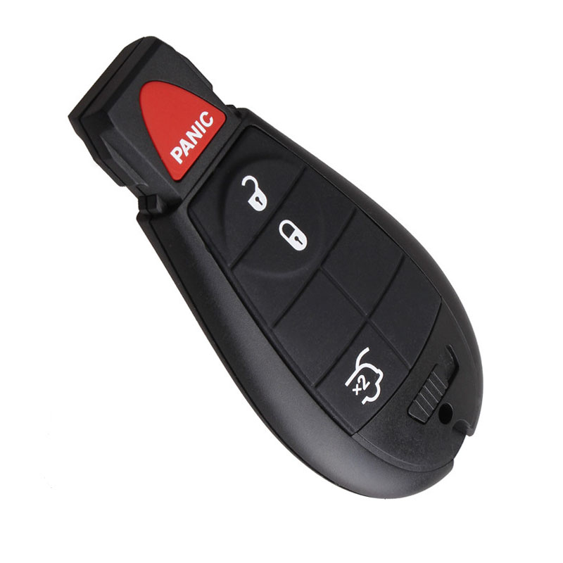 3+1 Buttons 434 MHz Remote Fobik Key for Chrysler Dodge Jeep - M3N5WY783X