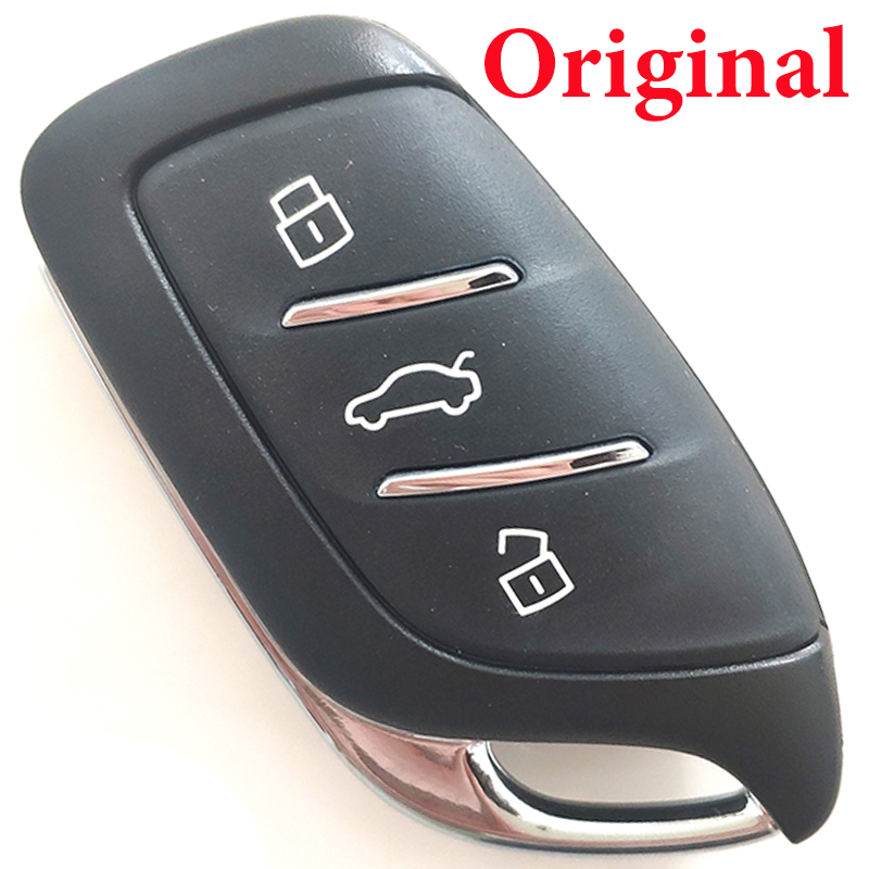 Original New Proximity Smart Key 433MHz ID47 3 Button for MG HS ZS ZX (Red Color)