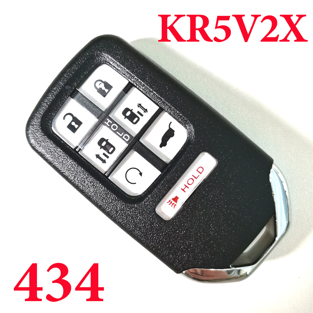 6+1 Buttons 434 MHz Smart Remote Key for 2018-2020 Honda Odyssey- KR5V2X