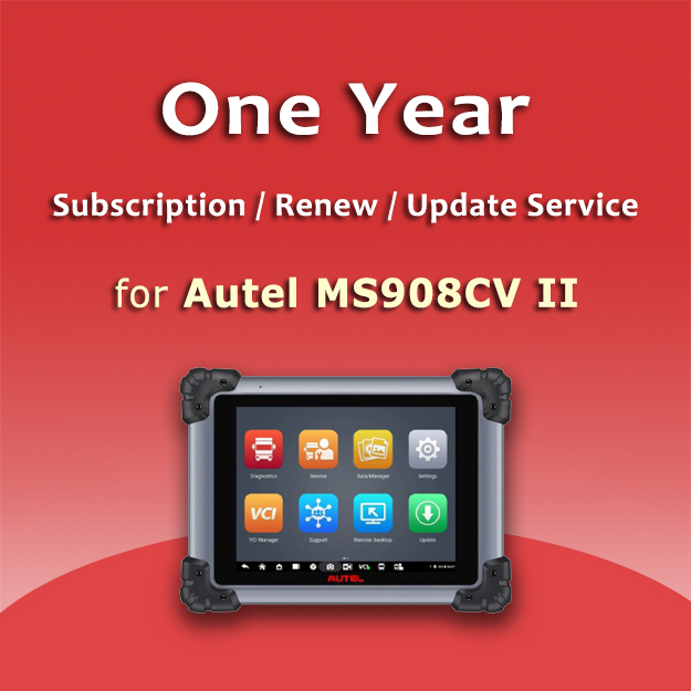 One Year Update Service for Autel MS908CV II