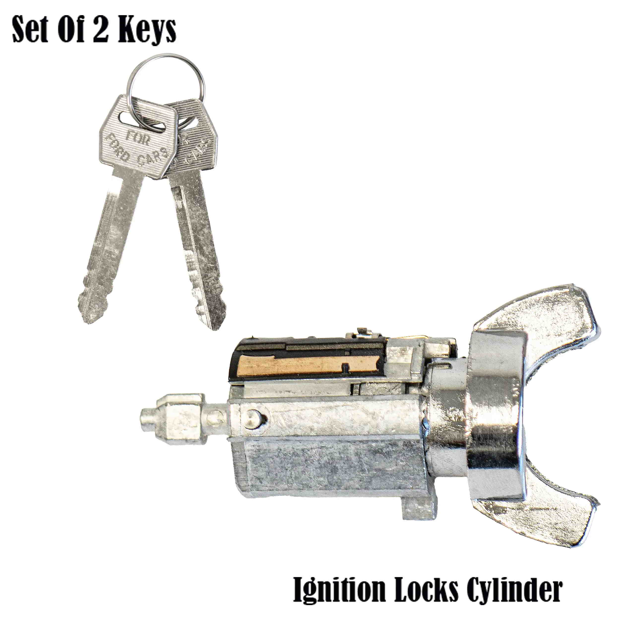 1986-1994 Ford Lincoln Mazda / 10 Cut / H54 / Ignition Lock Cylinder / Coded
