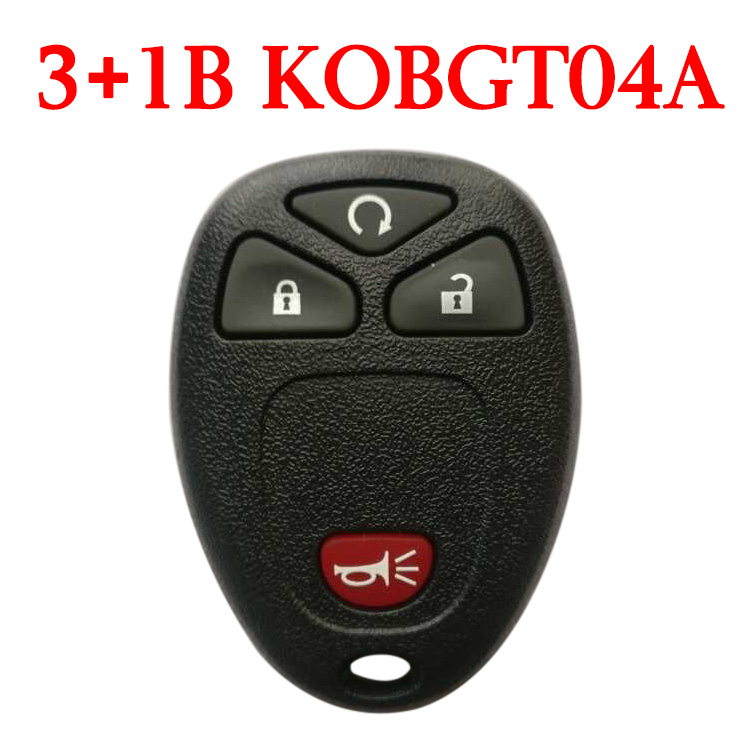4 Buttons 315 MHz Remote Control for Chevrolet Buick GMC Saturn - KOBGT04A