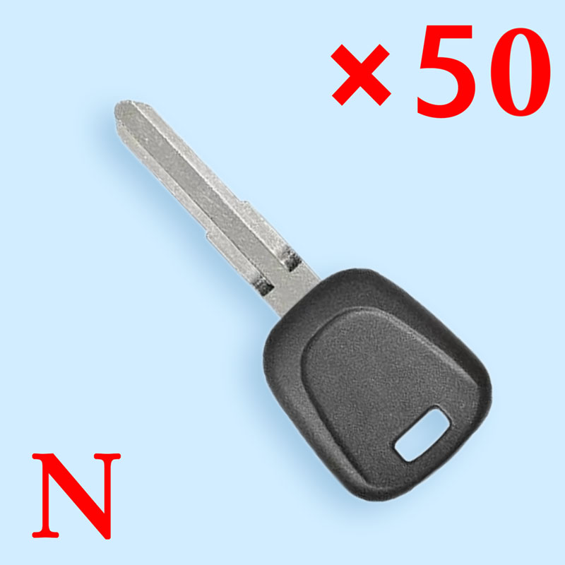Auto Transponder Key Shell for Isuzu Trunk Suzuki Key Case Cover Blank - 50pcs