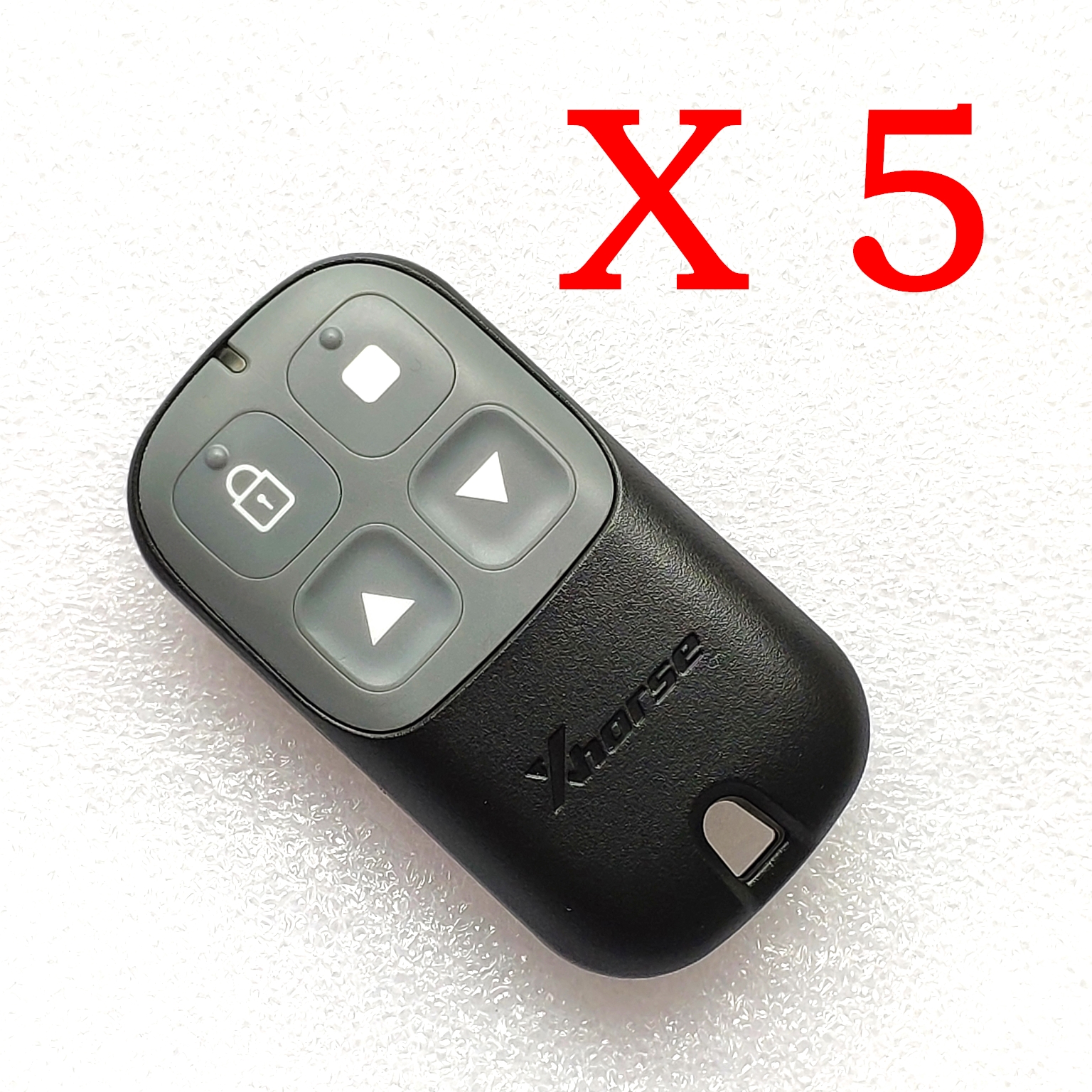 Xhorse VVDI Black Color Universal Remote Control - XKXH00EN - Pack of 5