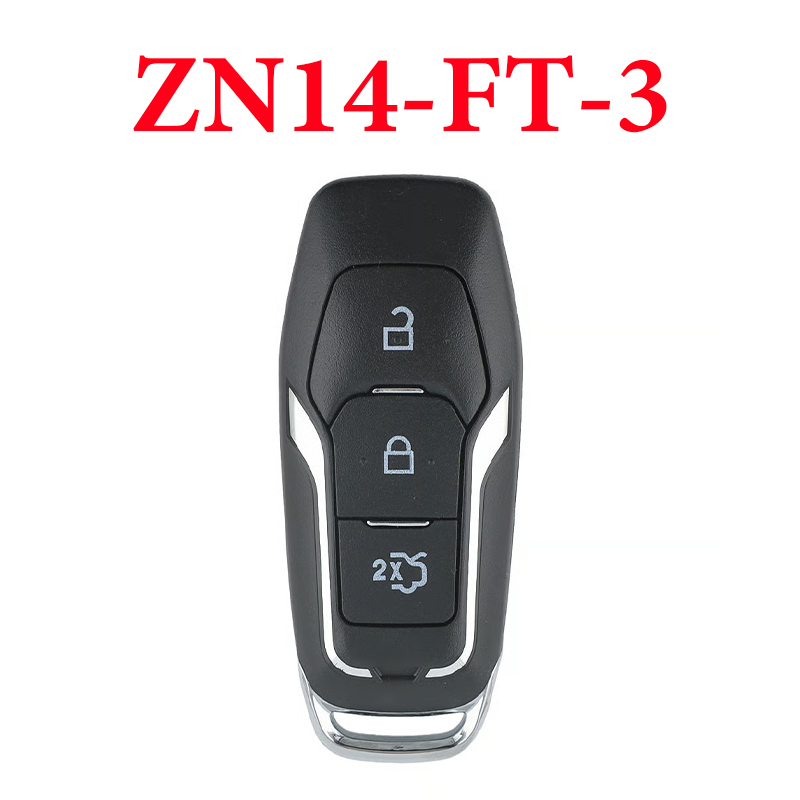 KYDZ Universal Smart Remote Ford 3 Buttons ZN14-FT-3