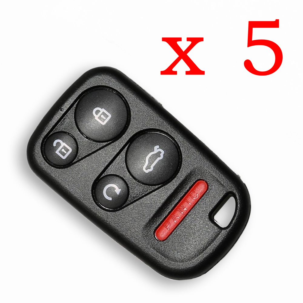 Xhorse Honda Type Universal Remote Control - XKHO03EN - Pack of 5