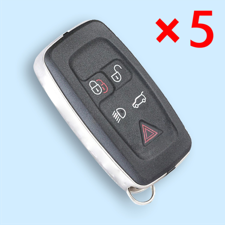 Remote Key Shell Case Fob 5 Button for Land Rover LR4 Range Rover Evoque/ Sport 2012-2015 No LOGO - pack of 5 