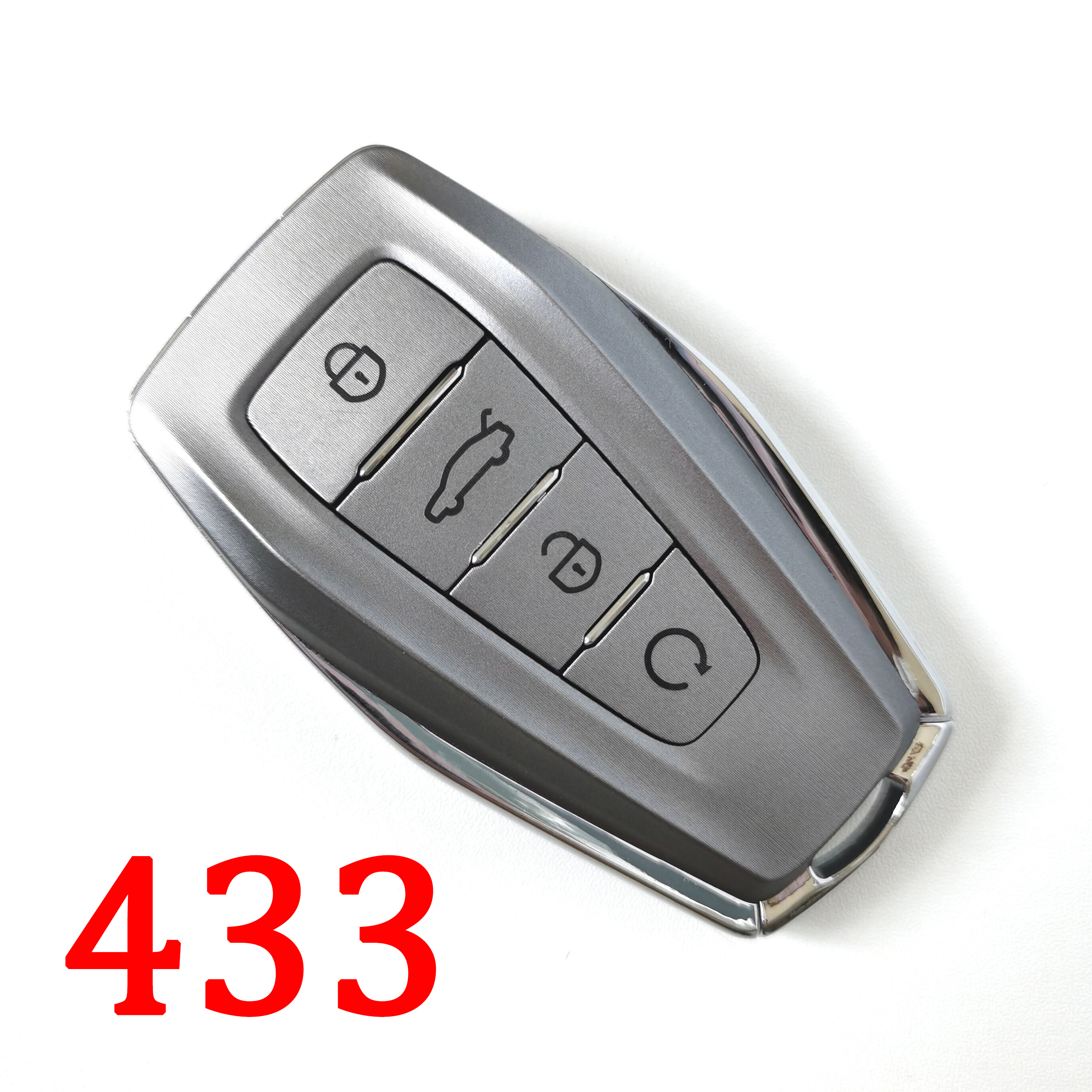 Original 4 Buttons 433 MHz Smart Key for Geely - ID 47