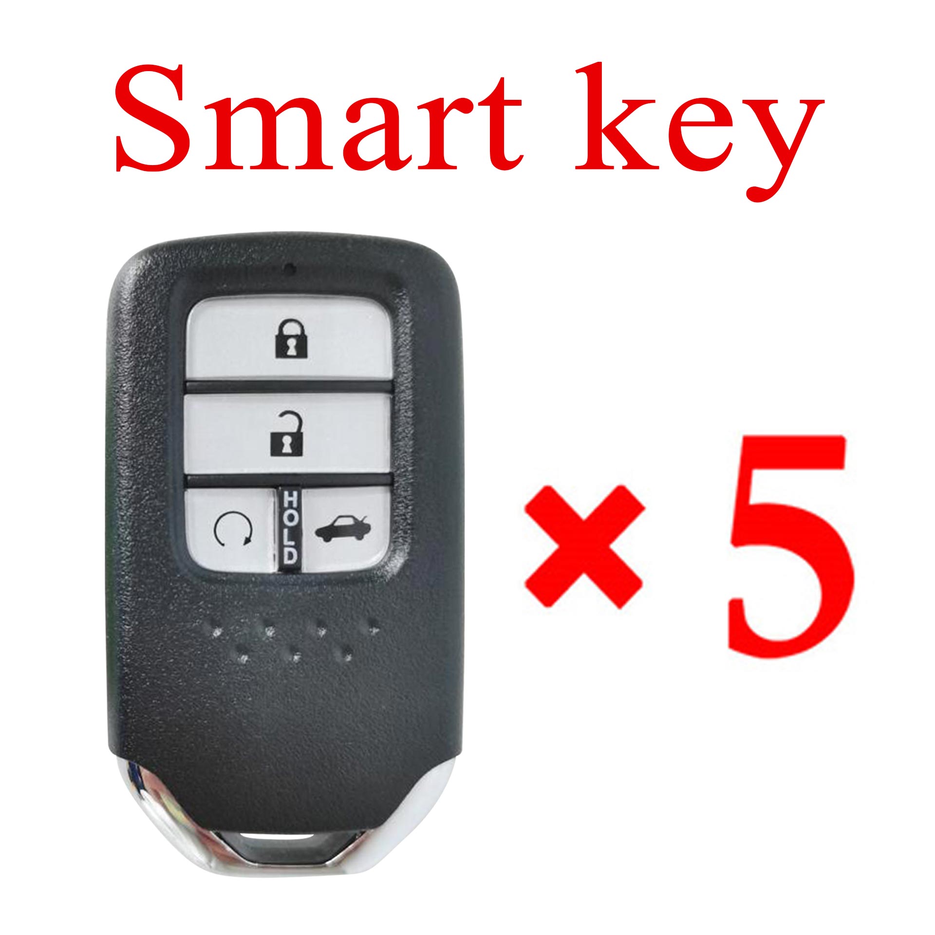 Xhorse Universal Smart Key for 2016-2019 Honda Civic / XZBT40EN / with Shell  / Pack of 5
