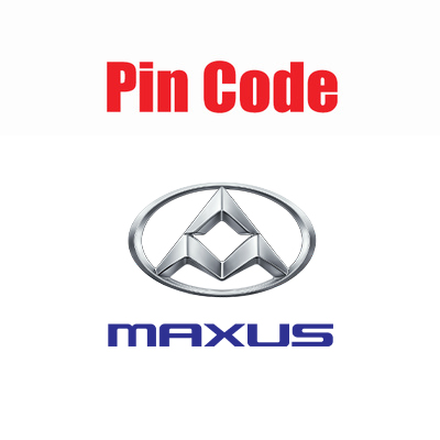 Immo pin code calculation service for Maxus LDV