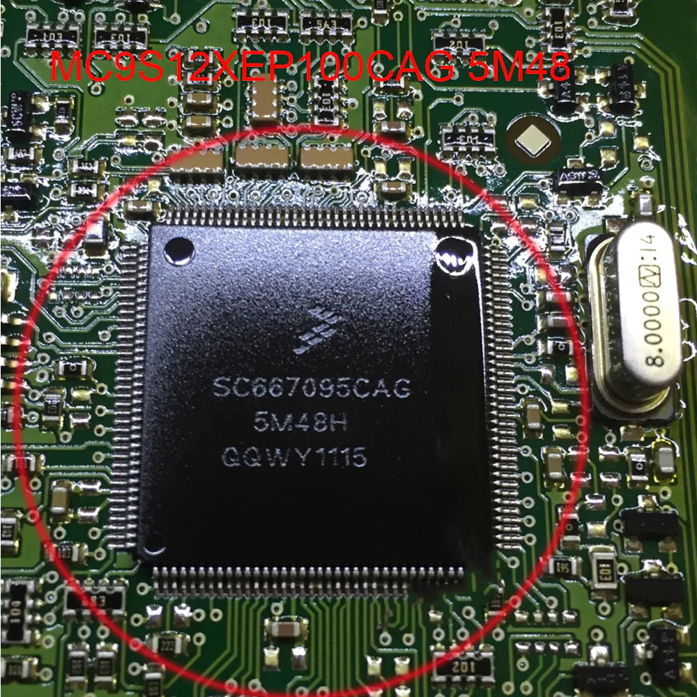 3pcs MC9S12XEP100CAG 5M48 automotive Microcontroller IC CPU
