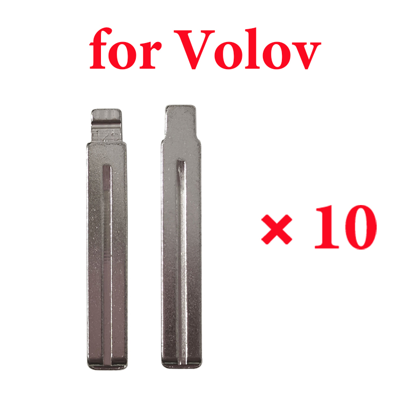 #125 Flip Remote Key Blade for Volov C30 - Pack of 10 