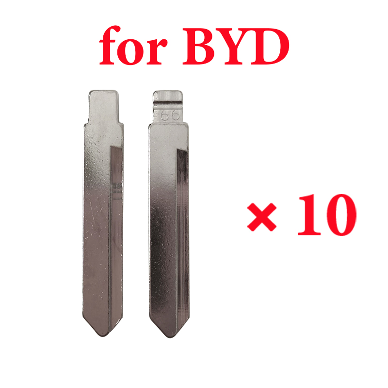 #66 Key Blade for BYD F0  -  Pack of 10
