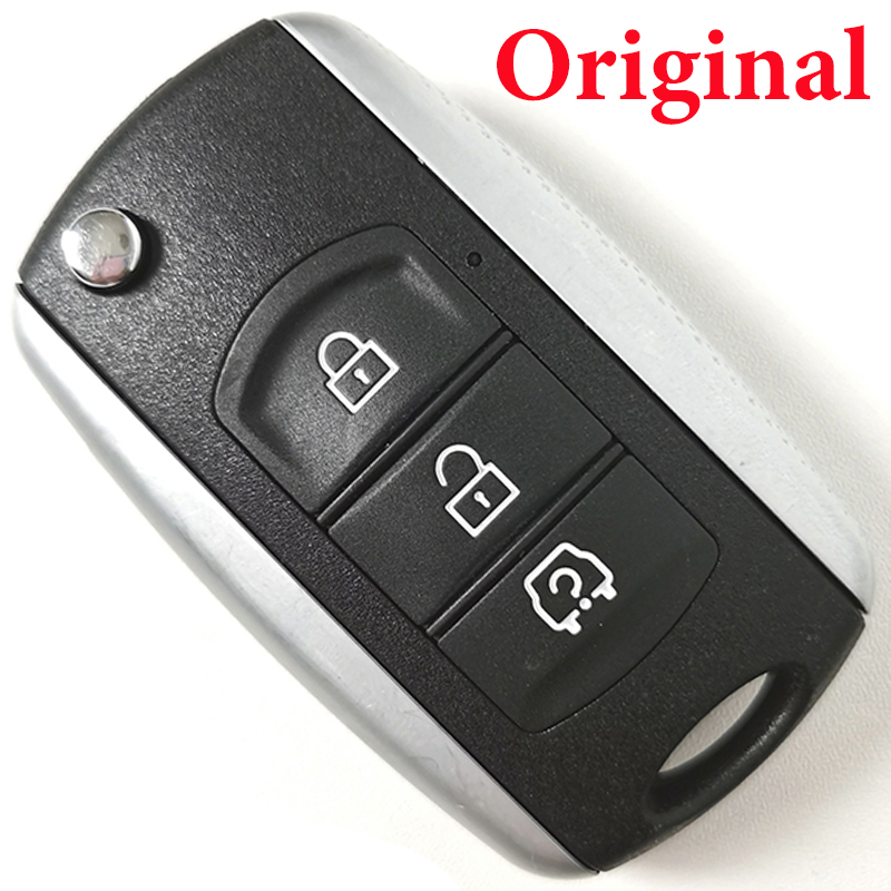 Original 434 MHz 3 Buttons Flip Remote Key for Dong Feng 560 - with 4D60 Chip