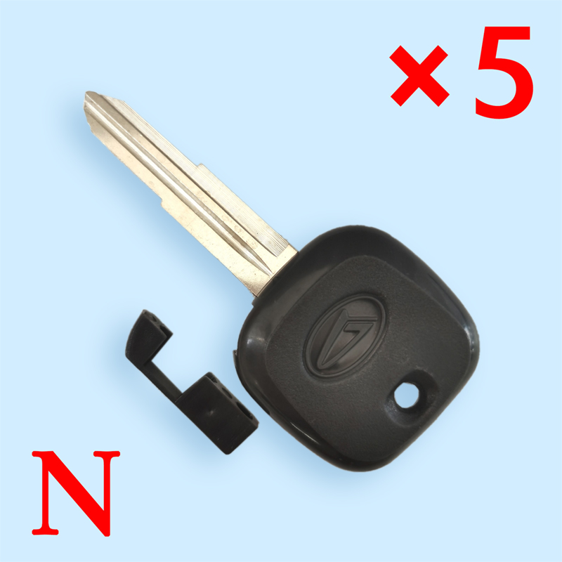 Transponder Key Shell for Daihatsu - Pack of 5