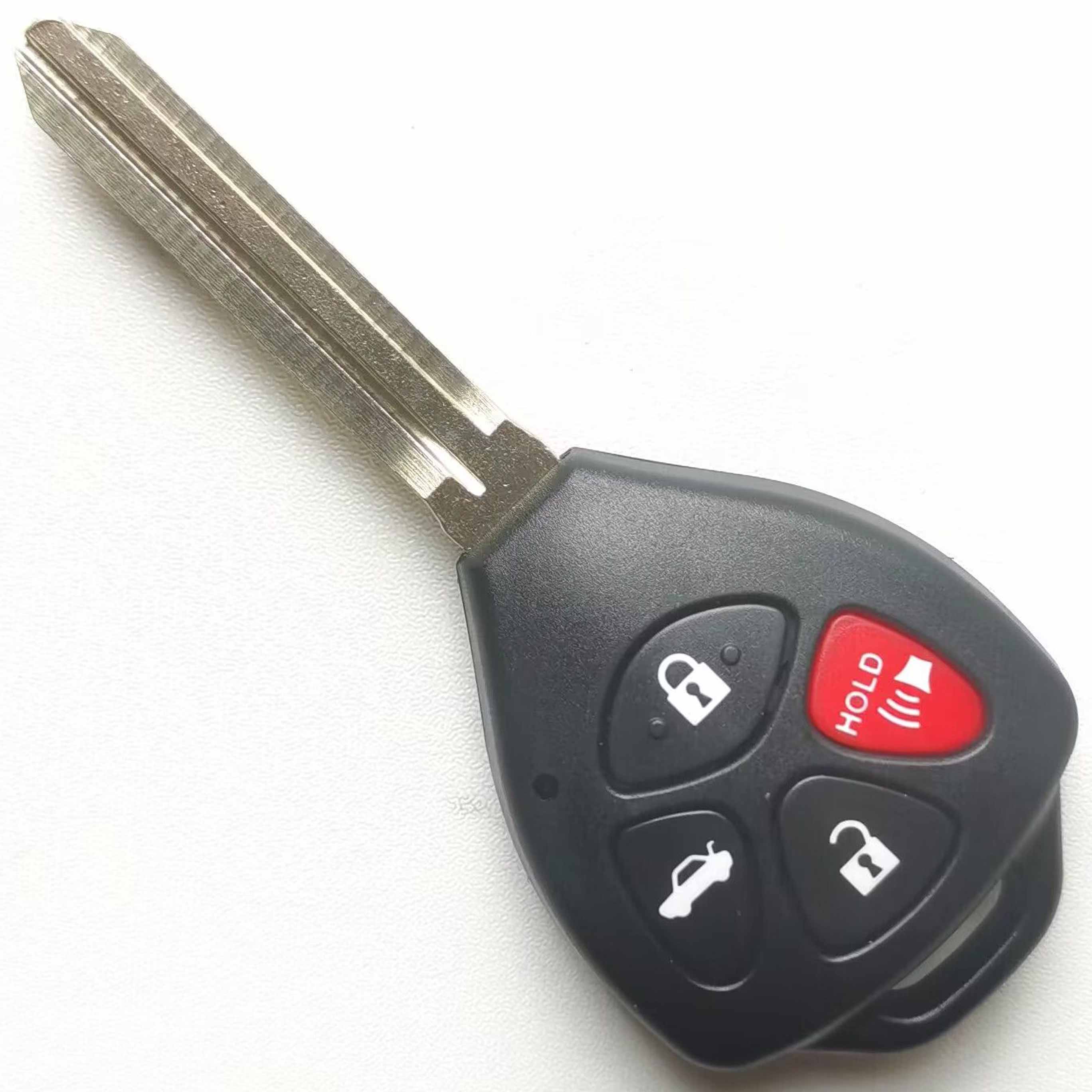 433 MHz Remote Key for Hilux / 89071-33340 33341 33342 33360 / G Chip